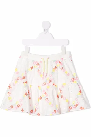 Marc Jacobs Gestufter Minirock mit Lochstickerei
