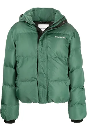 Daily paper Gefütterte Jacke mit Logo-Print