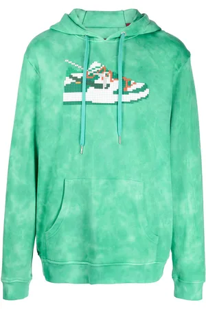 MOSTLY HEARD RARELY SEEN Dunk Hoodie mit Batikmuster