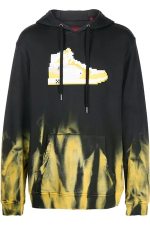 MOSTLY HEARD RARELY SEEN Canary Hoodie mit Batikmuster