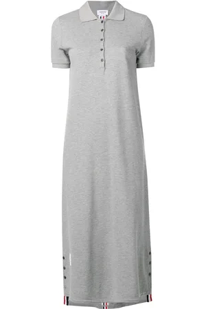 Thom Browne Polokleid mit Logo-Streifen