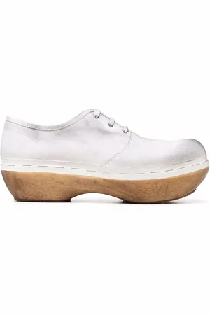 Maison Margiela Schnürschuhe mit Holzsohle