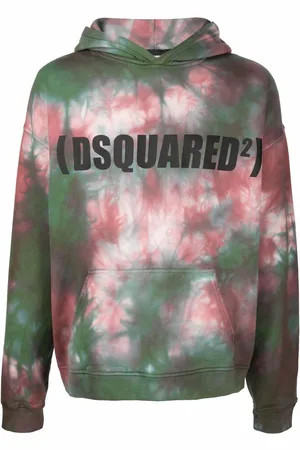 Dsquared2 Hoodie mit Batikmuster