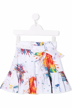 Msgm Rock mit Farbklecks-Print