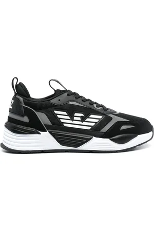EA7 Sneakers mit Logo