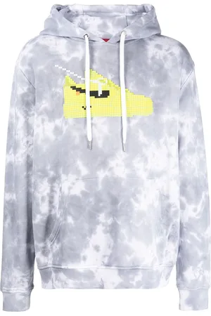 MOSTLY HEARD RARELY SEEN Volt Hoodie mit Batikmuster