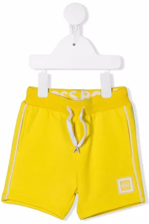 HUGO BOSS Joggingshorts mit Logo-Patch