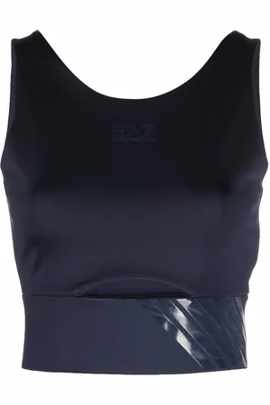 EA7 Sport-BH mit Logo-Print