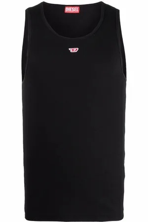 Diesel T-Lifty-D Trägershirt mit Logo-Stickerei