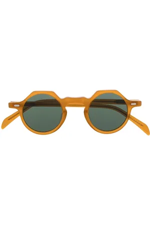 LESCA Brille mit rundem Gestell