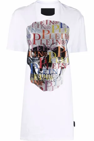 Philipp Plein Kleid mit Strass