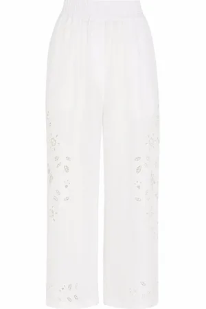 Dolce & Gabbana Cropped-Hose aus Leinen