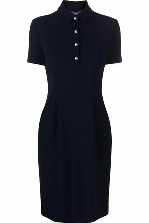Ralph Lauren Klassisches Midikleid