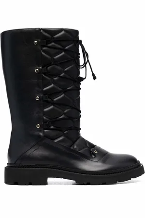 Bally Stiefel mit Schnürung
