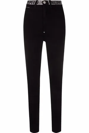 Philipp Plein Jeggings mit hohem Bund