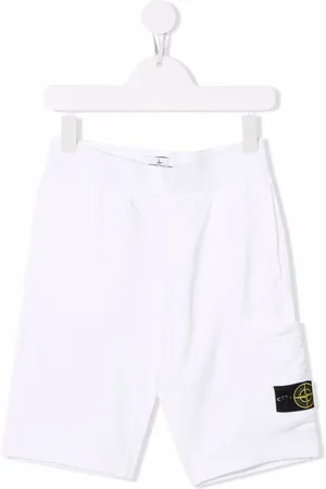 Stone Island Joggingshorts mit Kompass-Patch