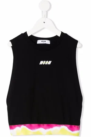 Msgm Tanktop mit Logo-Print