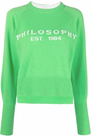 Serafini Pullover mit Logo-Intarsie