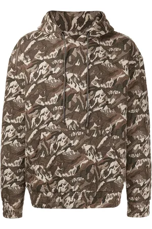 MOSTLY HEARD RARELY SEEN Hoodie aus Camouflage-Jacquard