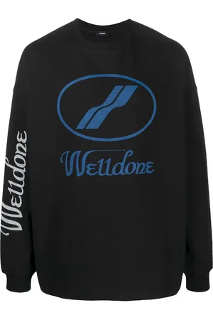We11 Done Oversized-Sweatshirt mit Logo