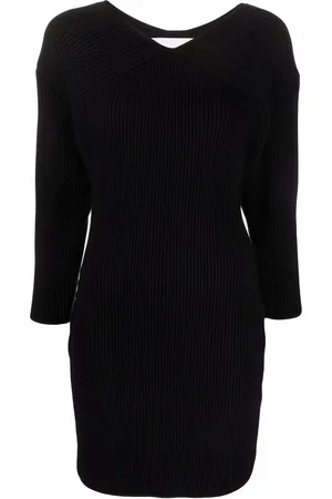 Rodebjer Geripptes Strickkleid