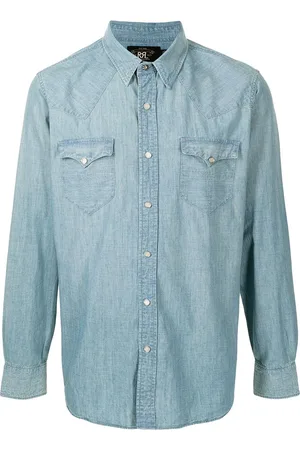 Ralph Lauren Jeanshemd mit klassischem Kragen