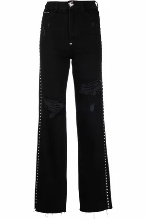 Philipp Plein Kristallverzierte Jeans