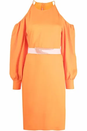 Stella McCartney Schulterfreies Midikleid