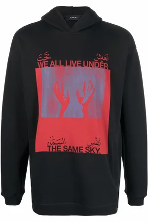 QASIMI Hoodie mit grafischem Print