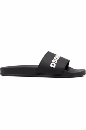 Dsquared2 Pantoletten mit Logo-Prägung