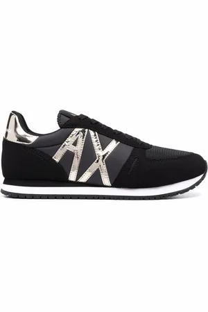 Armani Exchange Sneakers mit Logo-Print