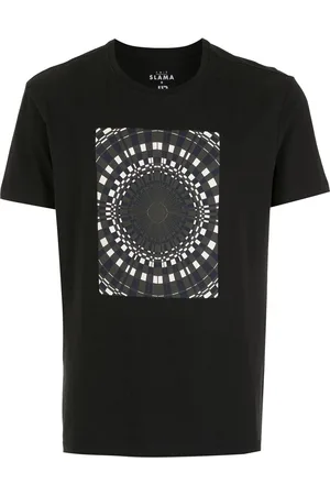 AMIR SLAMA T-Shirt mit grafischem Print