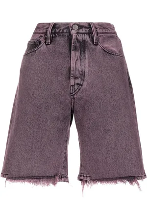 ARIES Ungesäumte Jeans-Shorts