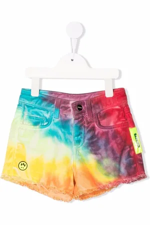 BARROW Jeans-Shorts mit Batikmuster