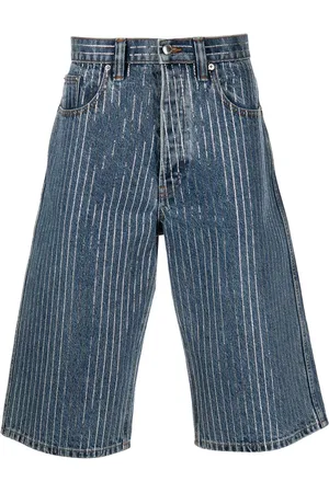 Alexander Wang Lange Jeans-Shorts