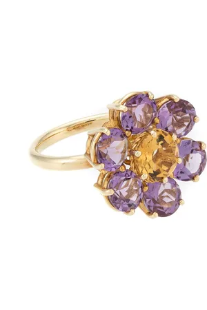 Dolce & Gabbana 18kt Gelbgoldring mit Schmucksteinen