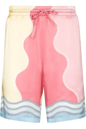 Casablanca Soleil Levant Shorts aus Seide