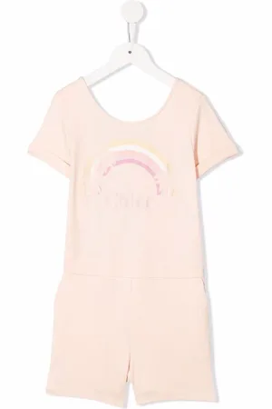 Chloé Playsuit mit Logo-Print