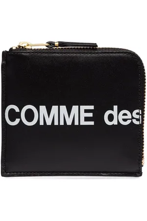 Comme des Garçons Huge Logo Portemonnaie mit Rundumreißverschluss