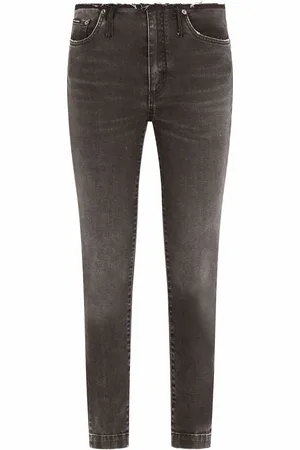 Dolce & Gabbana Ungesäumte Skinny-Jeans