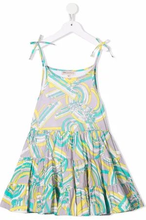 PUCCI Junior Kleid mit grafischem Print