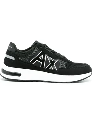 Armani Exchange Sneakers mit Logo-Print