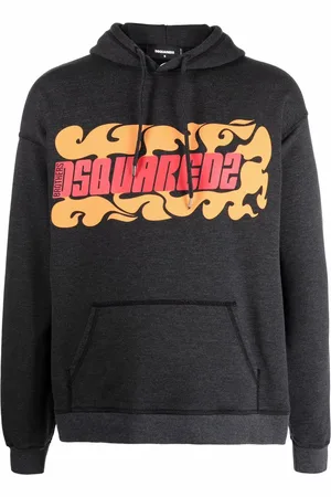 Dsquared2 Lockerer Hoodie mit Logo-Print