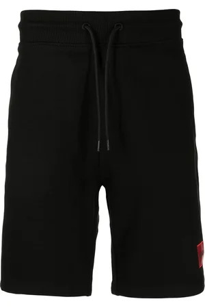 HUGO BOSS Shorts mit Logo-Print