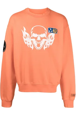 Heron Preston Sweatshirt mit Totenkopf-Print