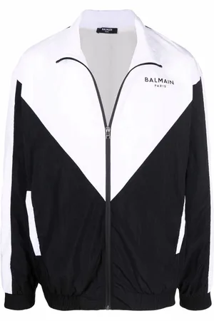 Balmain Sportjacke mit Logo-Print