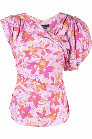 Isabel Marant Madinea Bluse mit blumigem Print