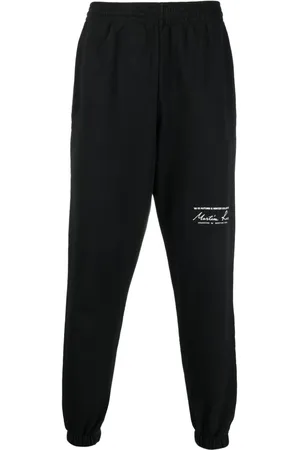 MARTINE ROSE Schmale Jogginghose mit Logo-Print