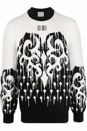 VTMNTS Pullover mit tropfendem Muster