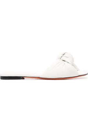 santoni Sandalen mit eckiger Spitze